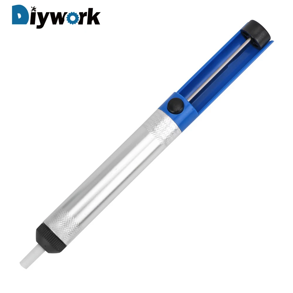 DIYWORK 1 шт. инструмент для сварки металла отпаивающий Насос Вакуумный паяльник отпайка всасывающая жестяная ручка припой присоска ручной инструмент