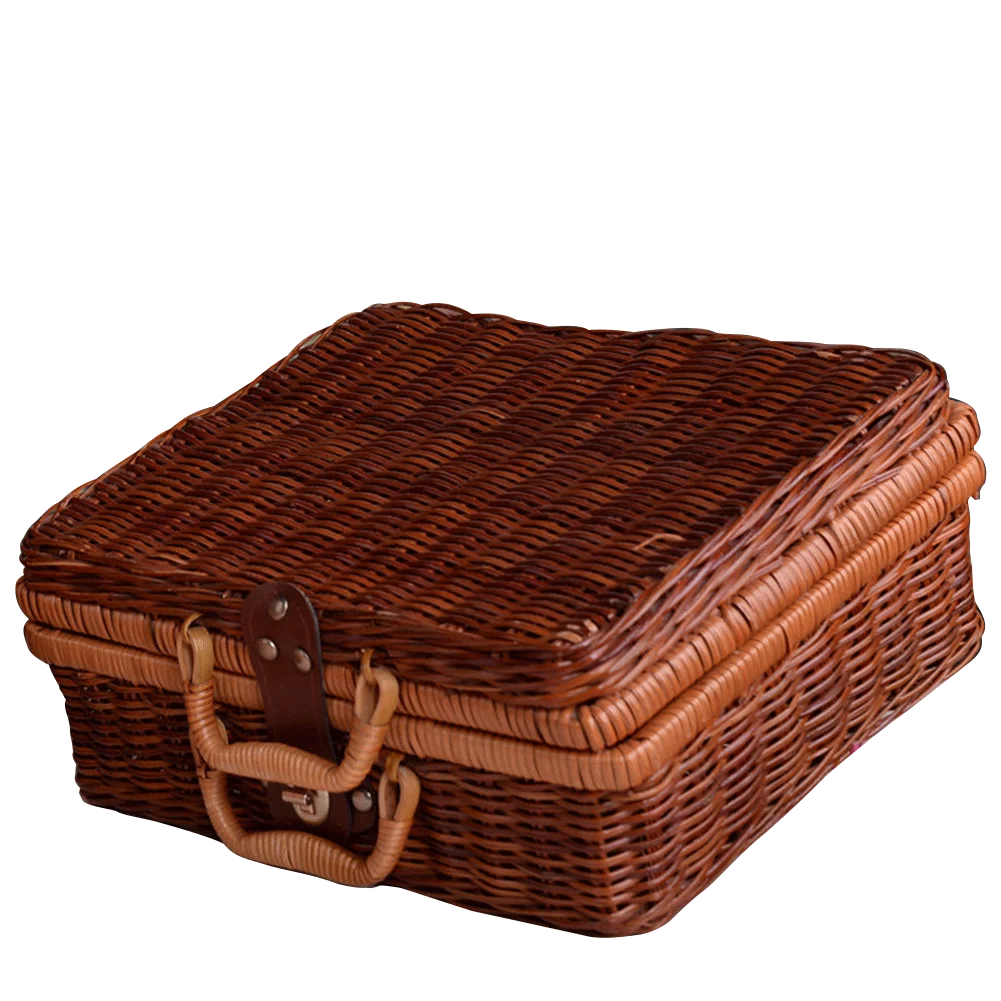 Квадратное плетение коробка полезный Организатор хранения данных прочный