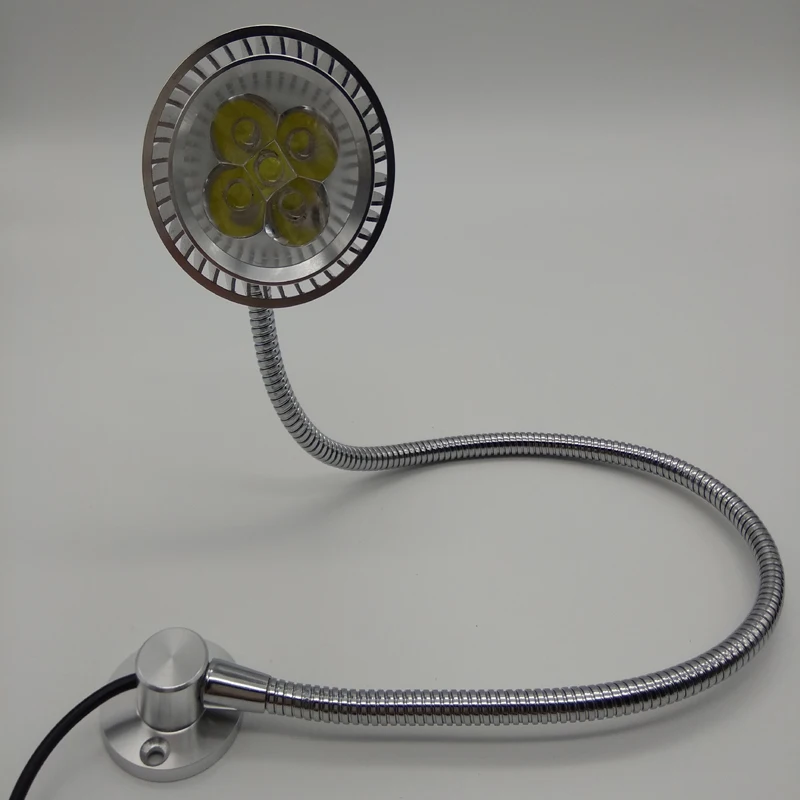 Гибкая светодиодная лампа для чтения 5 Вт с переключателем | Лампы и освещение