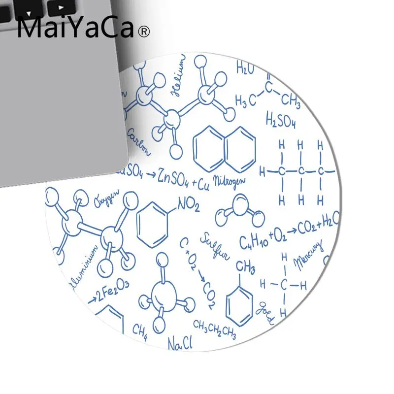 20X20 CM MaiYaCa SMU магистр по химии уникальный настольный коврик игровой круглый коврик для мыши мягкий резиновый прочный ноутбук игровой круглый коврик для мыши - Цвет: 20X20 CM