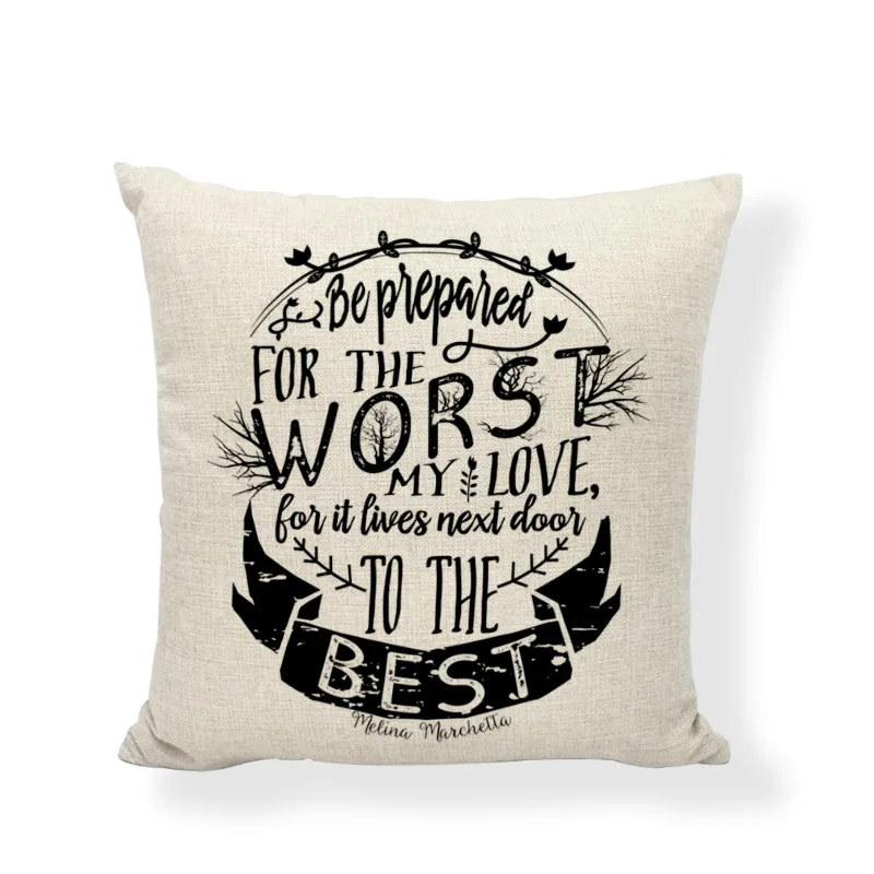 Модная Наволочка на подушку под старину с цветочным принтом книги как для чтения