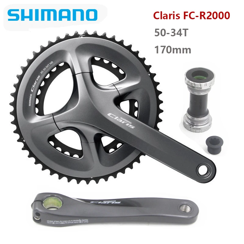 SHIMANO R2000 FC 50 34 Т складной велосипед crankset Адреналин 2 передач части передняя