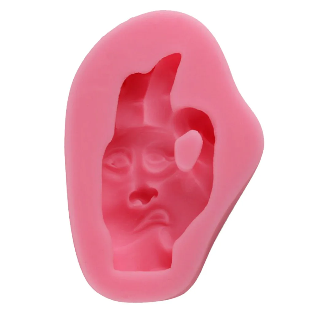 Home Kitchen Innovative High Temperature Resistant Tools Pink Silicone Chocolate Mold Cake Biscuit Decoration H0508 | Дом и сад