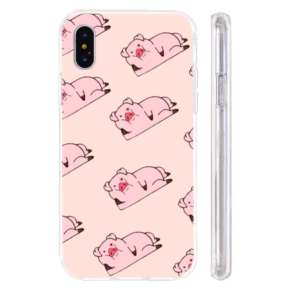 Soft Phone Case For iPhone 6 7 8 plus XS Max Covers TPU Colorful Landscape Flora Painted Fundas X XR Z009 |