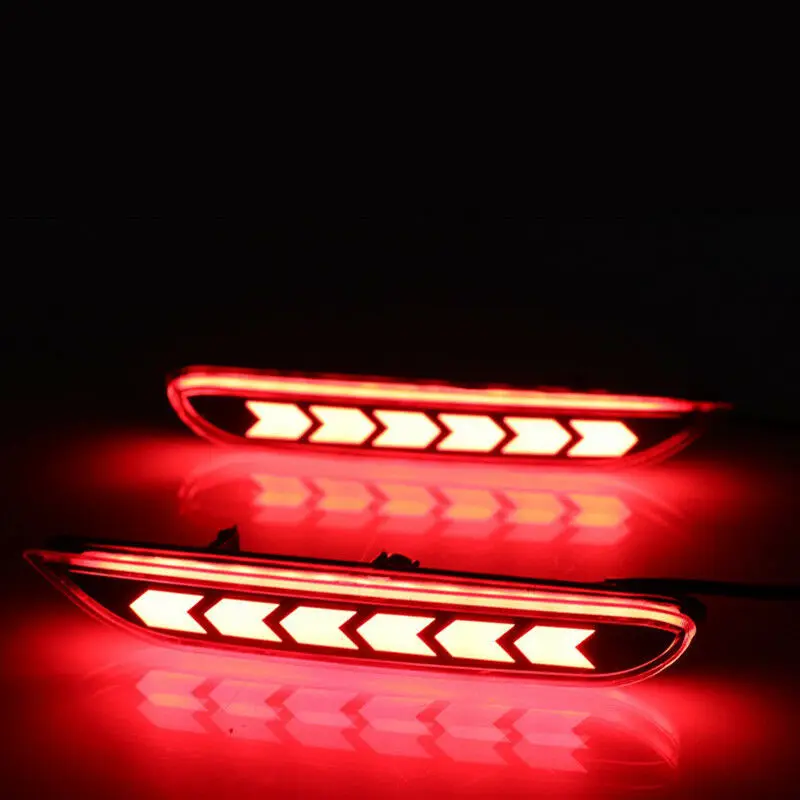 Светодиодный отражатель заднего бампера противотуманный тормоз поворотные