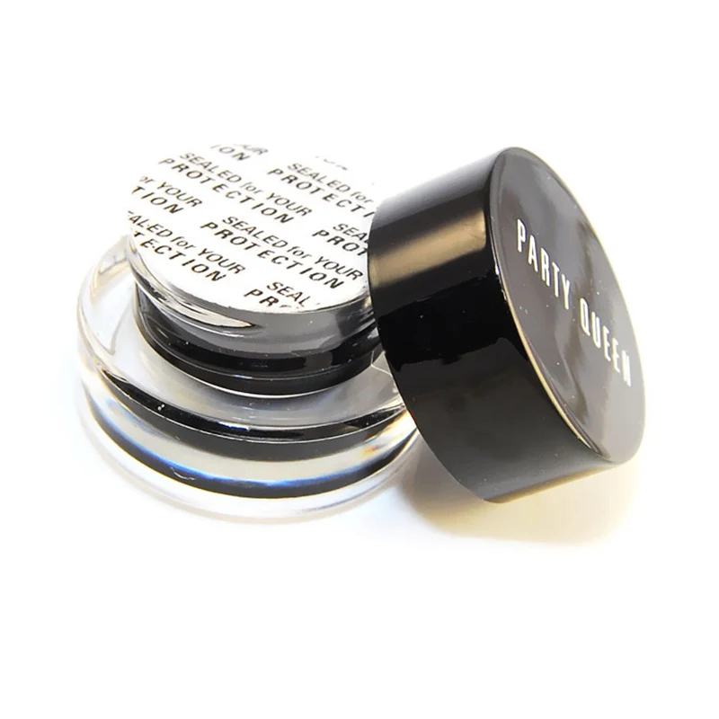 Партия Queen черный и коричневый Водонепроницаемый не размазывается Подводка для