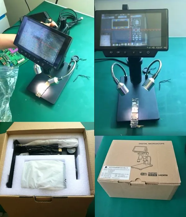 5 дюймовый экран 16MP 4K 1080P 60FPS HDMI USB и WIFI 150X C образный объектив с датчиком SONY цифровая