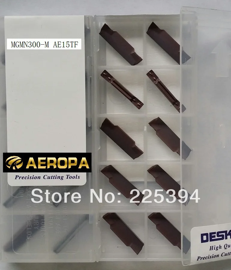 

MGMN300-M AE15TF,AEROPA carbide grooving insert ,Factory outlets, the lather,cnc,machine