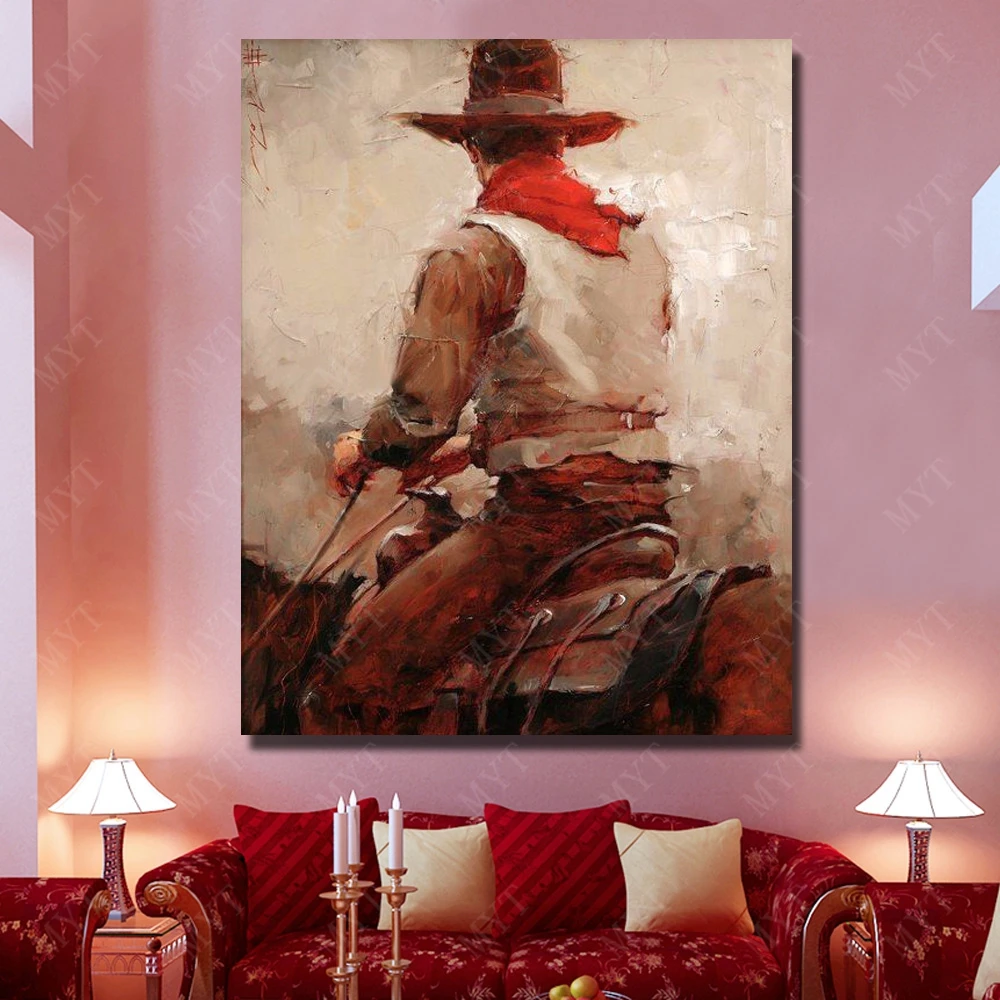 Китайские художники ручная роспись современный рисунок стены искусства картины