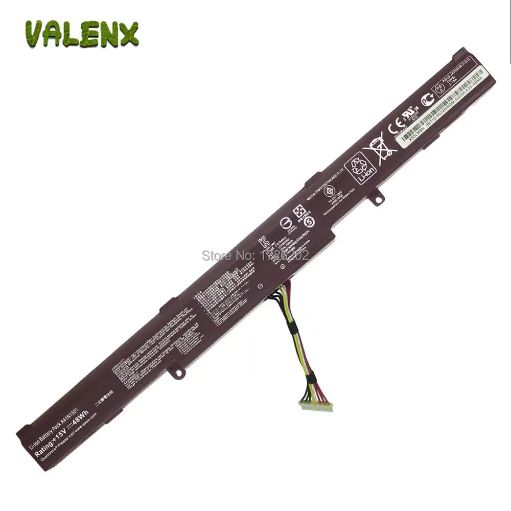 A41N1501 Аккумулятор для ноутбука ASUS ROG GL752 GL752V GL752VL GL752JW N552VW N752V GC105D GC234T GC190T GC105T GC106D GC128T