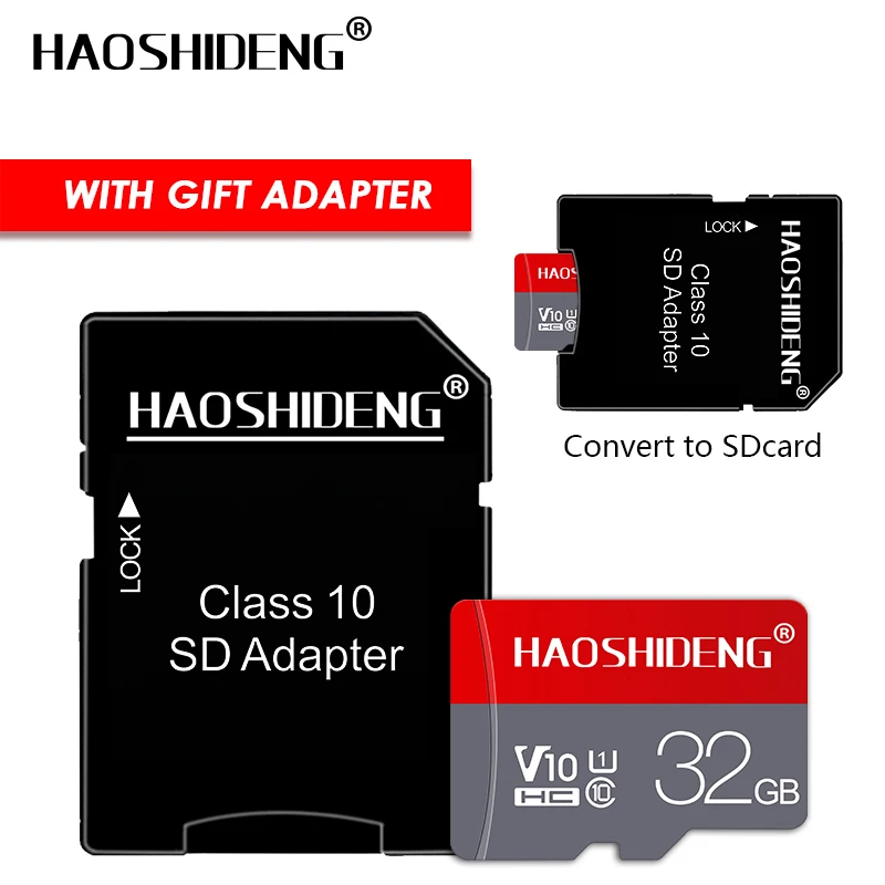 Новая карта памяти Crazy Hot 64 ГБ micro sd 32 класс 10 TF pendrive 16 8 microsd 2019|micro card 32gb|sd 32gb64gb |
