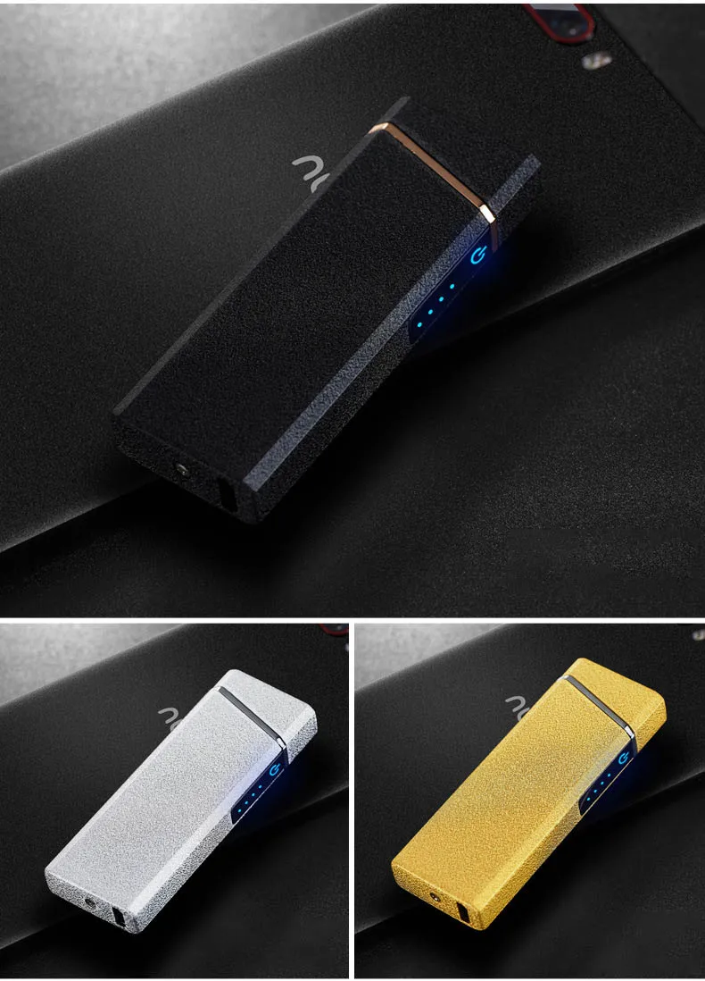 Плазменная Зажигалка USB перезаряжаемая сигаретная для курения бесплатно