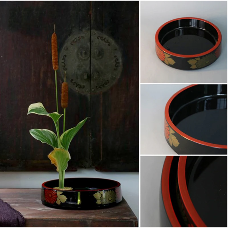 Винтажный пластиковый цветочный горшок Zen Ikebana вазы Настольная гидропоника