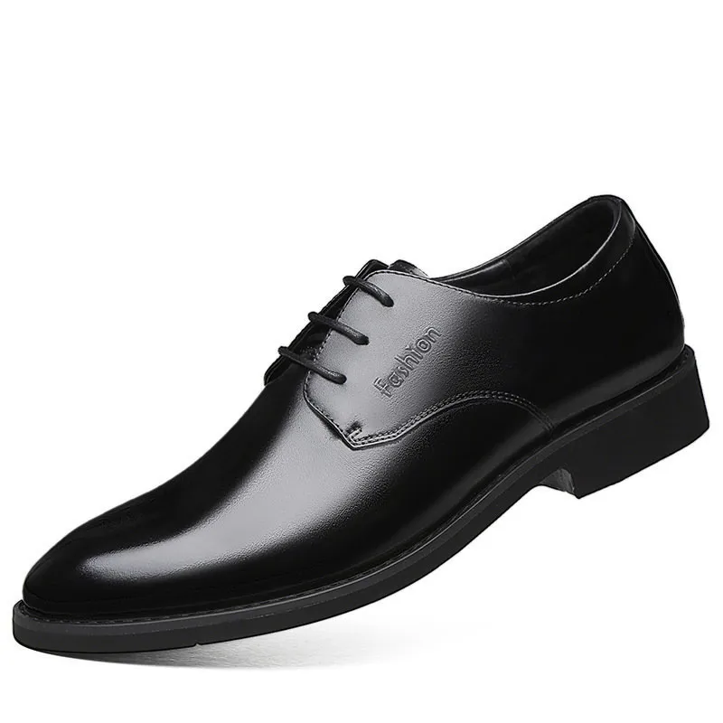 

Genuine Leather Mens Formal Oxford Shoes For Men Dress Shoes Handmade Wedding Party Shoes Men Brown Black Casual Business Shoe