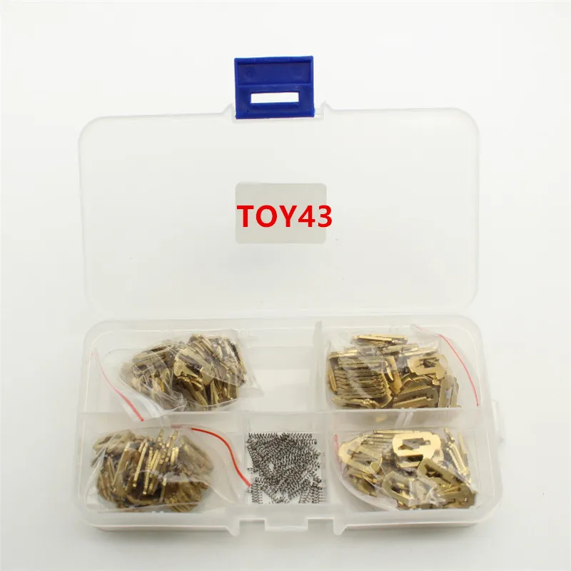 XIEAILI 200 шт./лот TOY43 Автомобильный Замок ремонт аксессуары замок Рид пластина для
