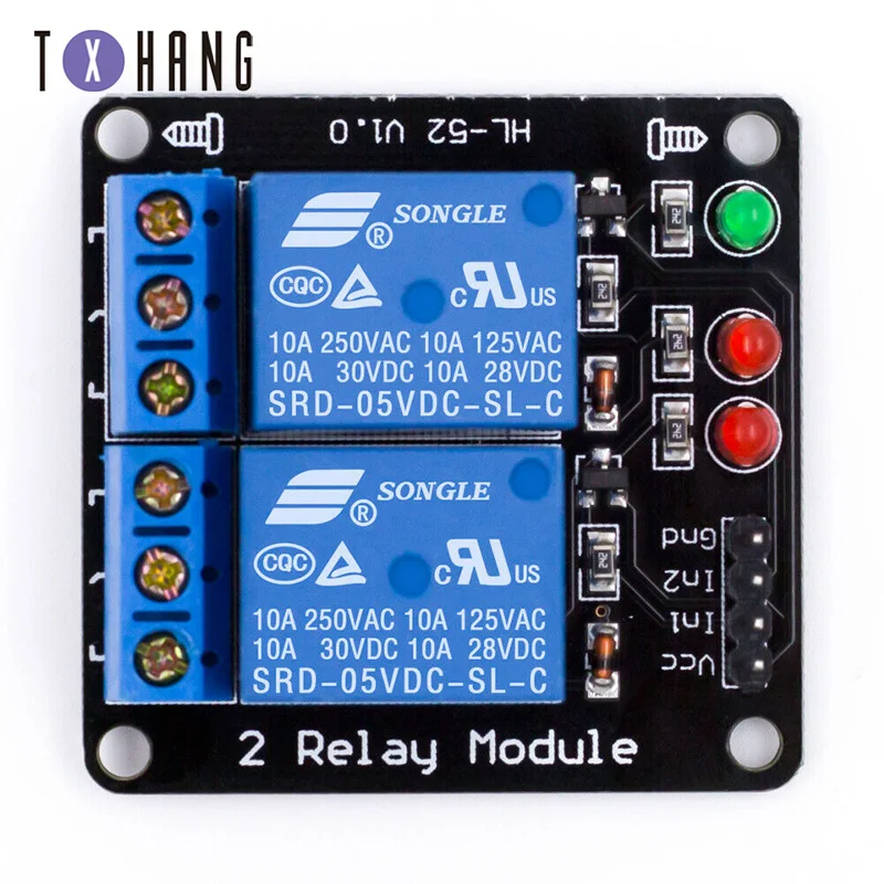 1/2/4/8 канальный релейный модуль с соединением на светильник 5 В для Arduino diy