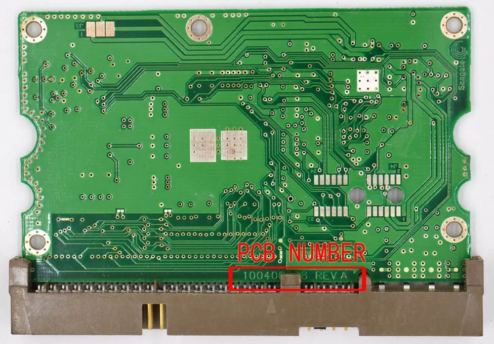 Номер печатной платы жесткого диска Seagate/100406538 REV A 100436208 100406534 100406539 ST3320620AS