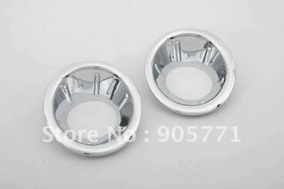 Высокое качество Chrome спереди туман свет крышка для Nissan Navara/Frontier D40 06 09 Бесплатная