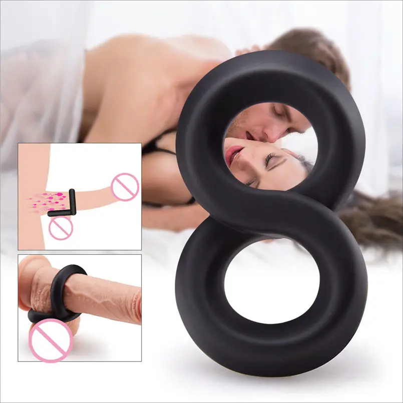 Горячее предложение силиконовое кольцо для пениса мужчин более сильное усиление