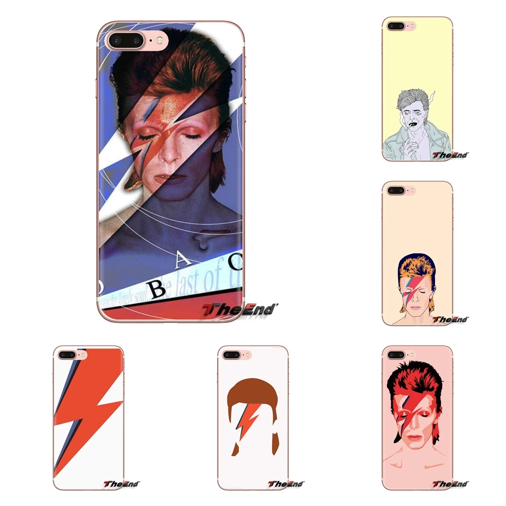 Customized David Bowie Silicone Phone Cases Covers For LG Spirit Motorola Moto X4 E4 E5 G5 G5S G6 Z Z2 Z3 G2 G3 C Play Plus Mini |