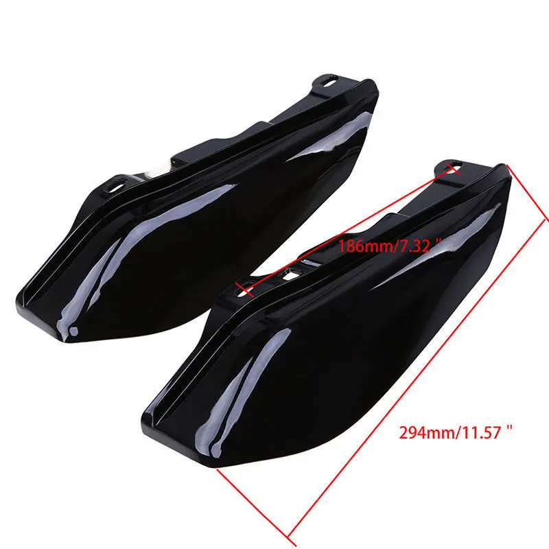 Средняя рама воздушный дефлектор Накладка для 2009 2017 Harley Touring Road King Electra Glide CVO 2010 2011