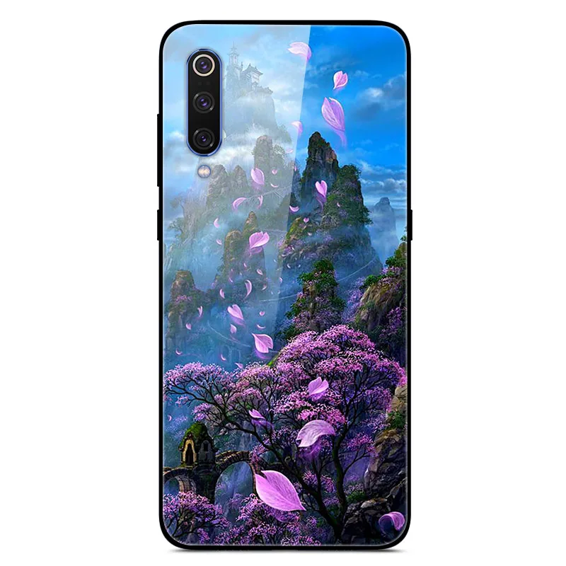Для Xiaomi mi 9 mi 9 SE чехол из закаленного стекла жесткий чехол для телефона для Xiao mi Xiomi mi 9 SE mi 9 T mi 9 T Pro TPU бампер чехол s - Цвет: 07