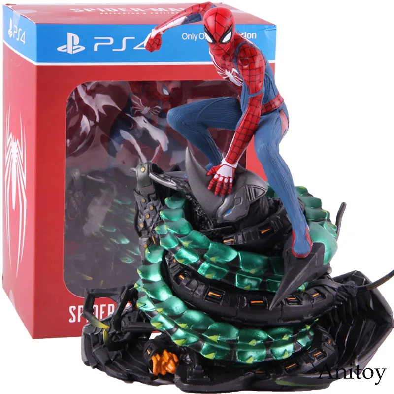 Marvel Limited PS4 Человек-паук коллекционеры издание Человек-паук фигурка экшн Статуэтка из ПВХ Коллекционная модель игрушки