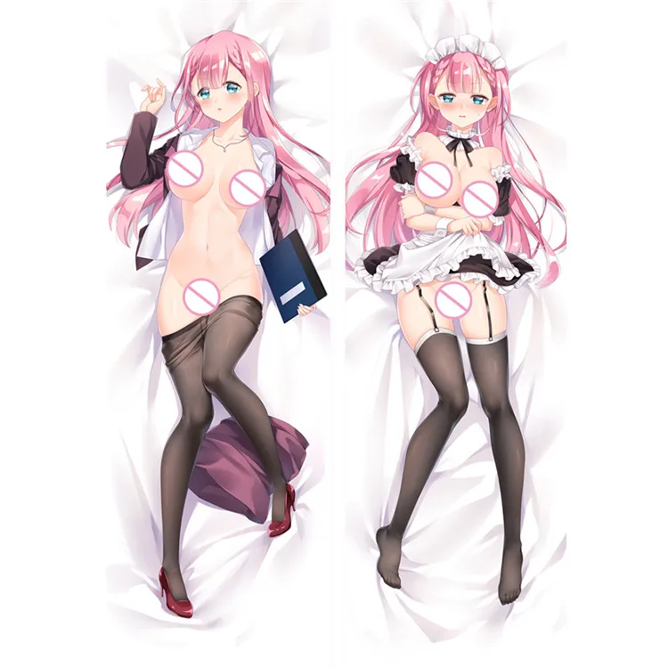 Мы никогда не учимся обнять тело наволочка Rizu Ogata Mafuyu Kirisu Dakimakura Чехол - Цвет: 19025-1