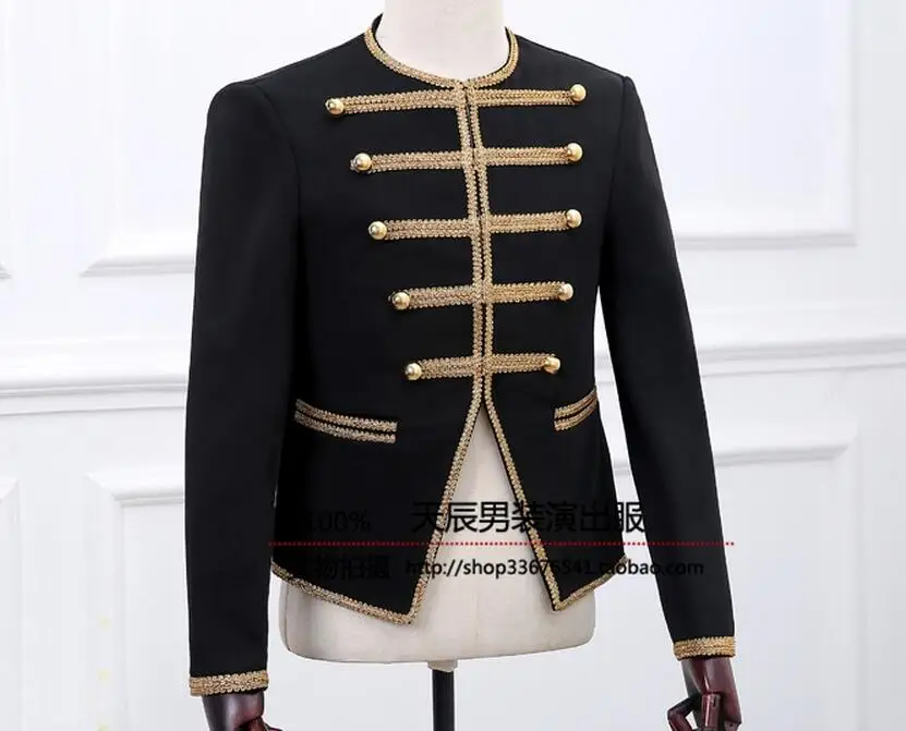 S XL Горячая/Весенняя Мужская Новая Мода Индивидуальный костюм платье якорь бар