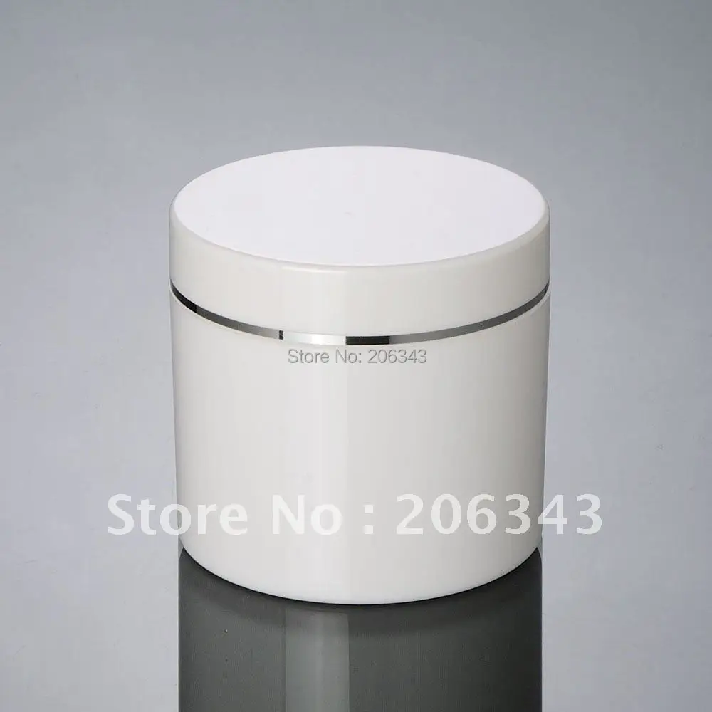 200 г двухслойная вращающаяся пластиковая банка для крема олово маски крем