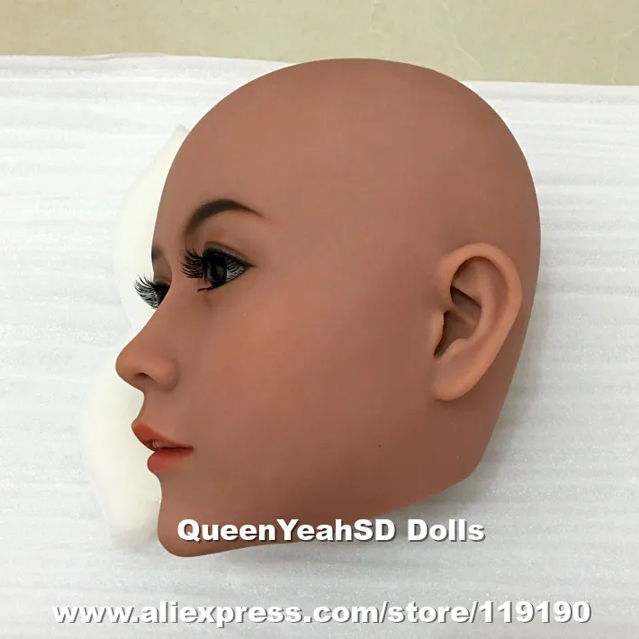 #85 секс кукла голова с оральным сексом Силиконовые взрослые куклы головки для