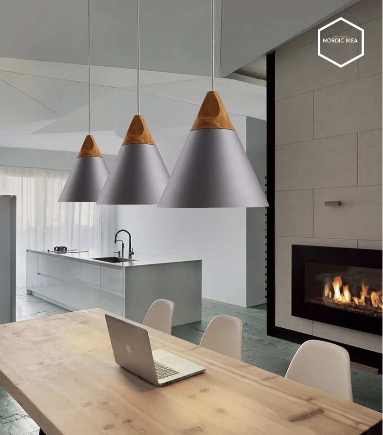 Современные подвесные светильники европейские лампы скандинавские домашние для