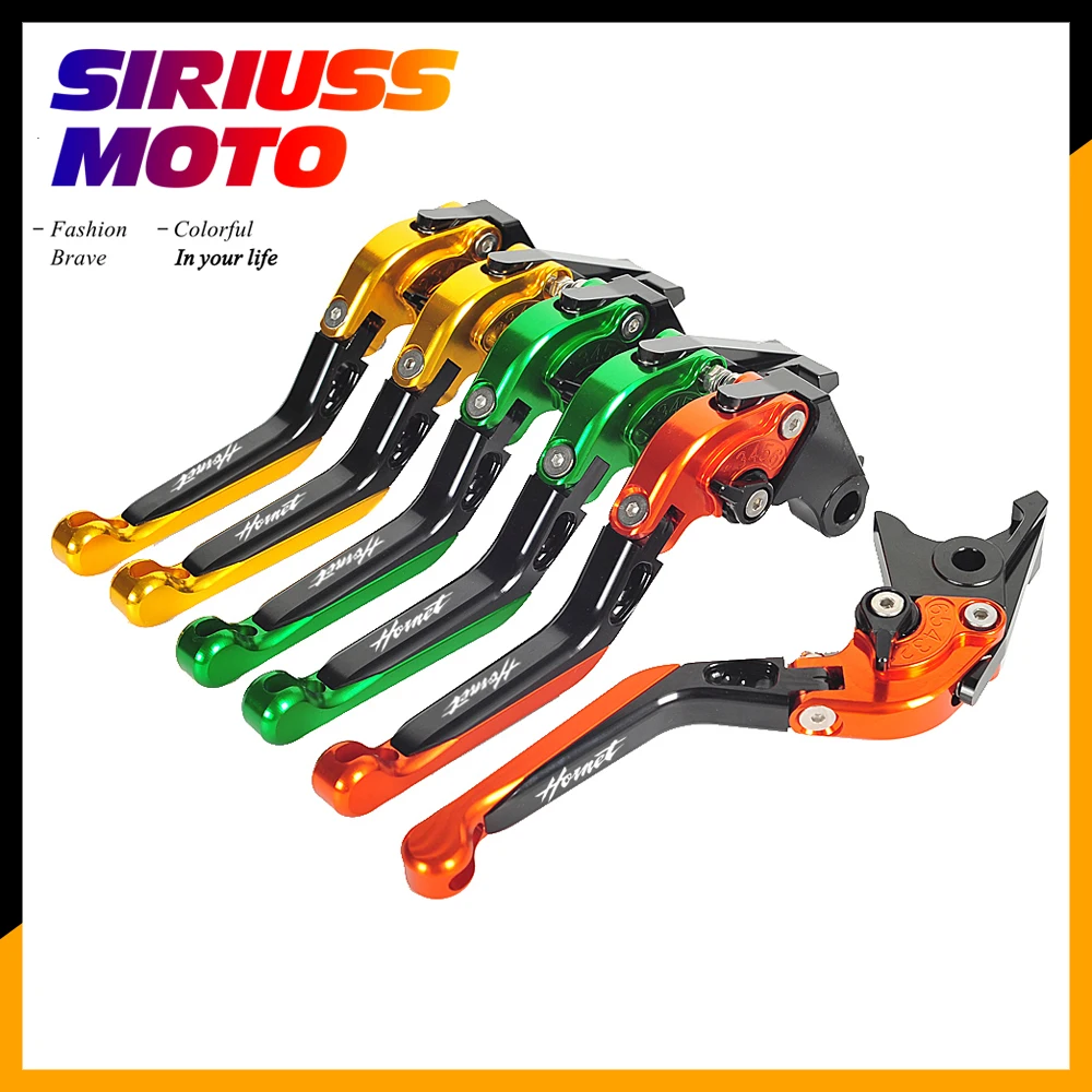

Motorcycle Motocross Extendable Brake Clutch Levers Case for Honda CB599 CB600 Hornet 1998-2006