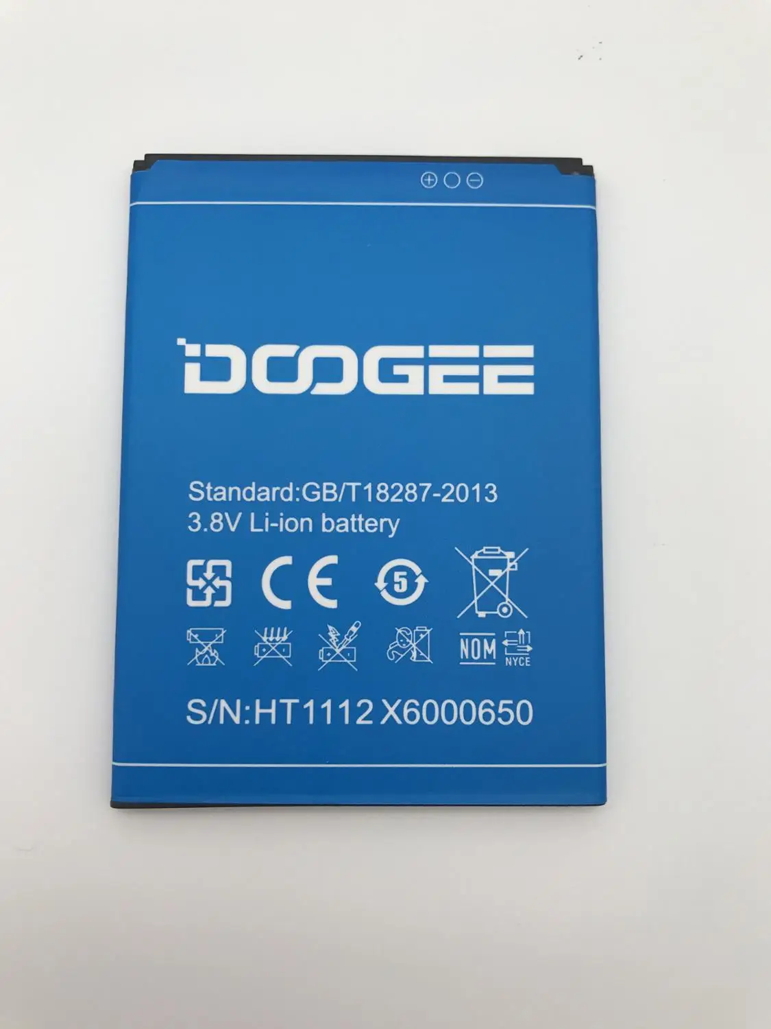 Новый оригинальный мобильный телефон с внешним аккумулятором Батарея Для Doogee X6 X