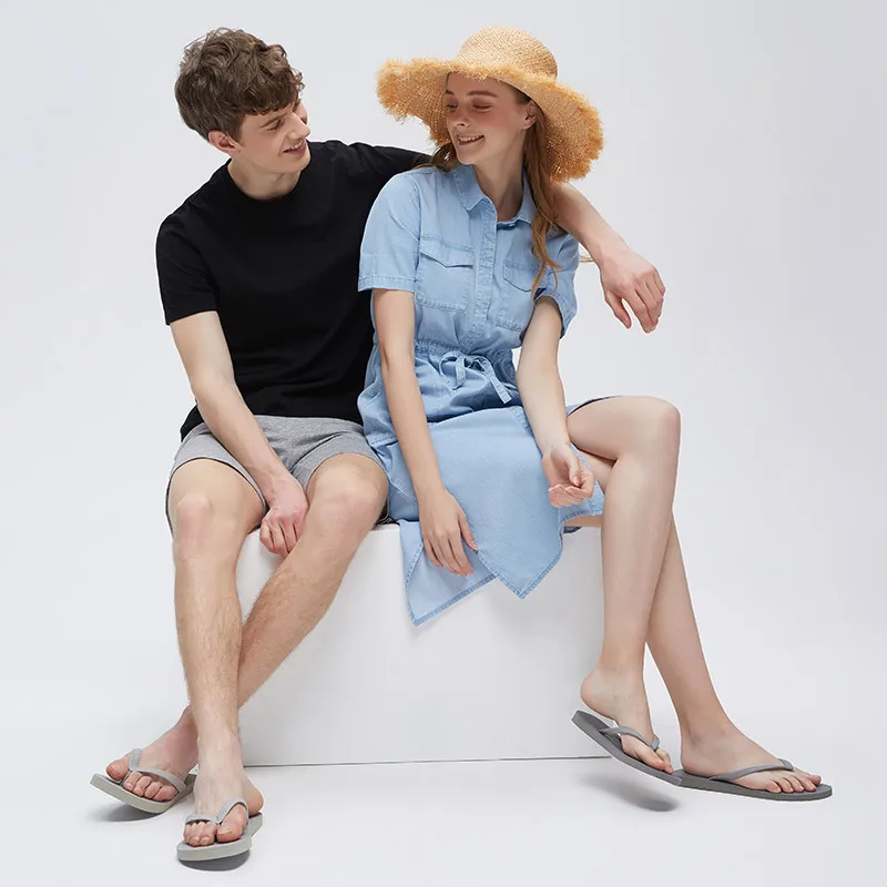 YEATION Резиновые шлепанцы Пляжные тапочки для пар Скользкие тапочки|Вьетнамки| |