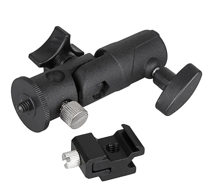 Универсальная металлическая подставка для вспышки в форме E держатель зонта