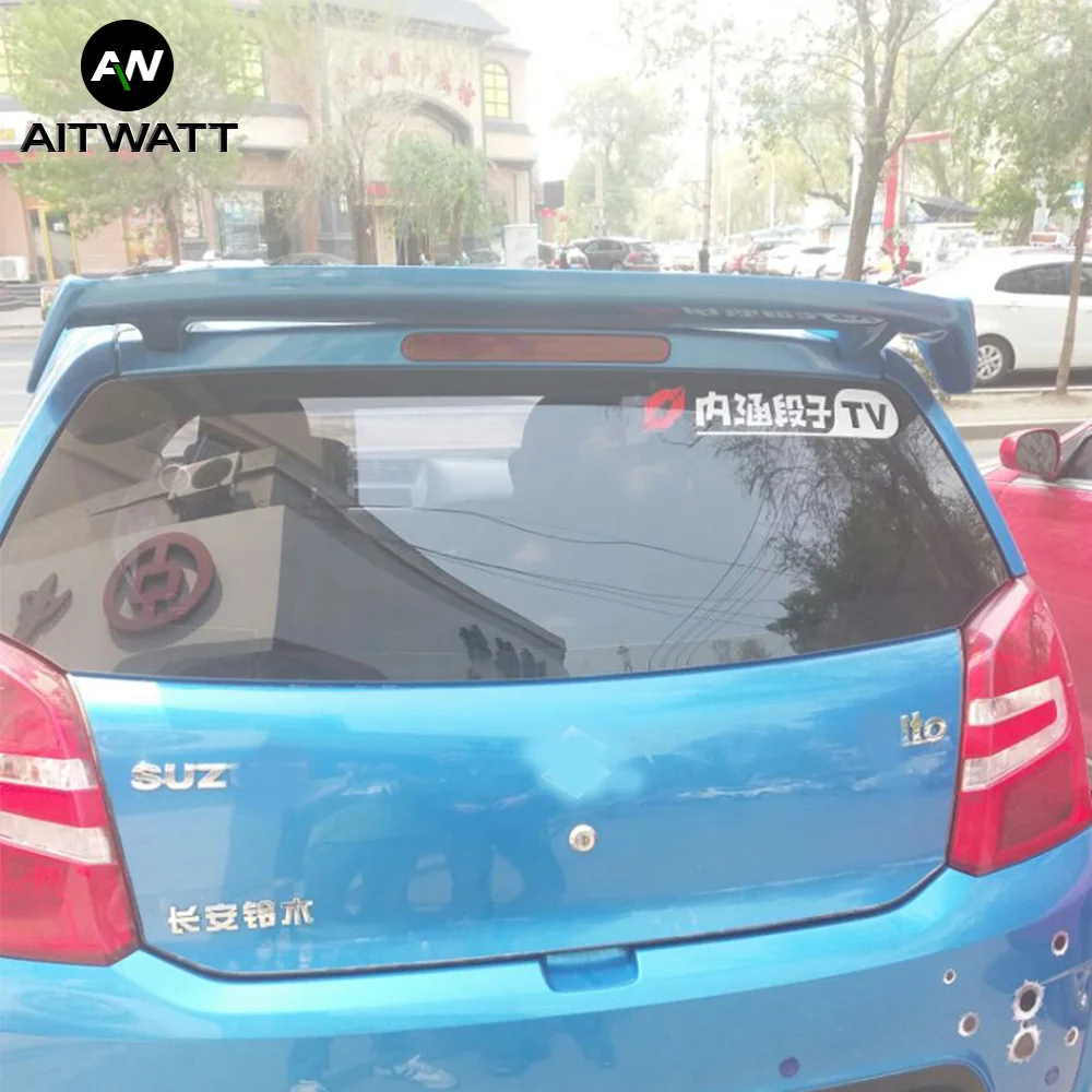 Автомобильный спойлер AITWATT подходит для Suzuki Alto 2005 2015 автомобильный Стайлинг ABS