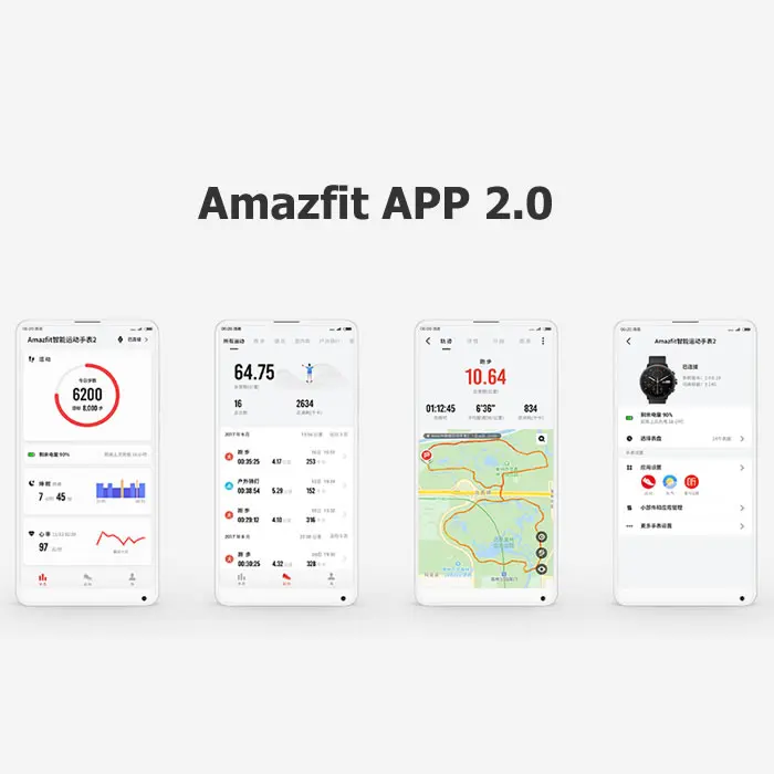 Оригинальные умные спортивные часы Huami Amazfit Stratos 2, 5 АТМ, водонепроницаемые, 1,34 дюйма, сенсорный экран, gps, Firstbeat, умные часы для плавания