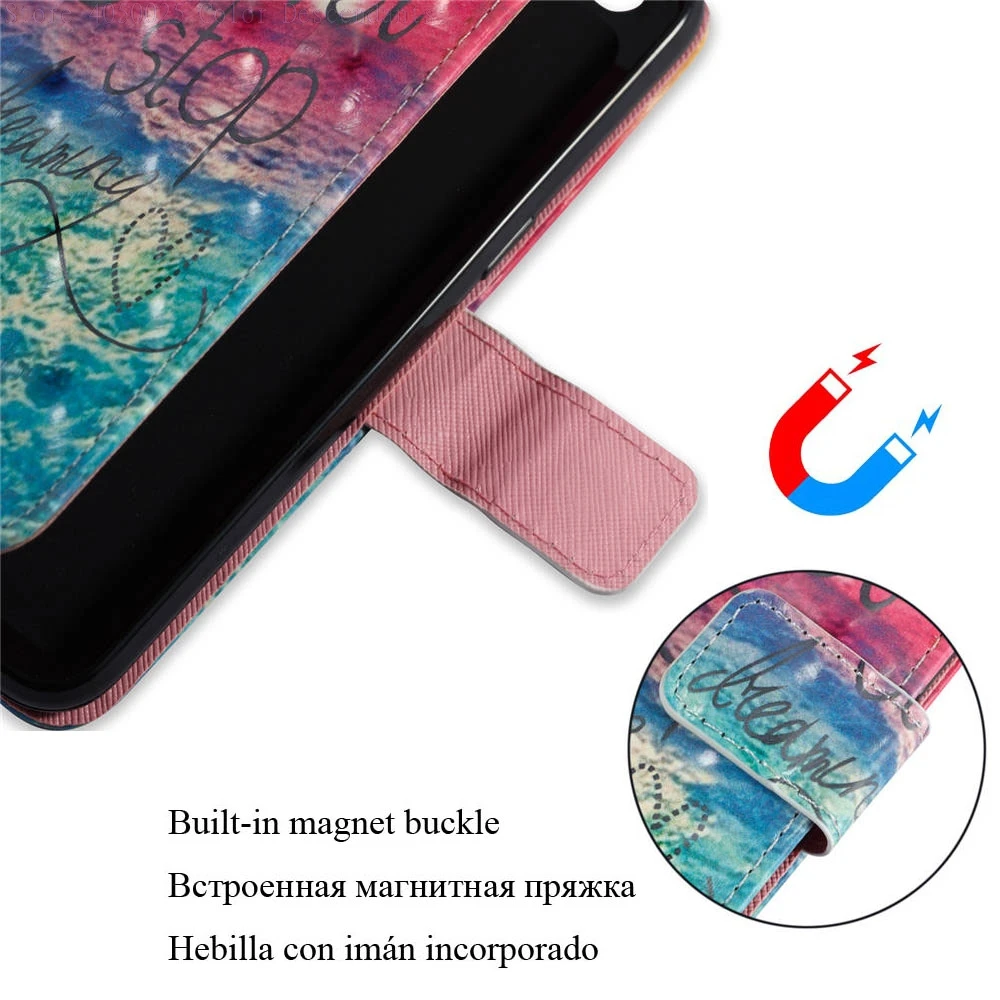 Чехлы книжки 3D для Xiaomi Redmi 5A чехлы из искусственной кожи с двумя SIM картами 32 ГБ 16