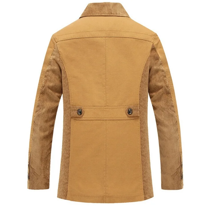 2015 New Autumn Men's Suit Jacket Men Blazer Cultivating Cotton Leisure Causal Suits Tide Big Size M-3XL | Мужская одежда