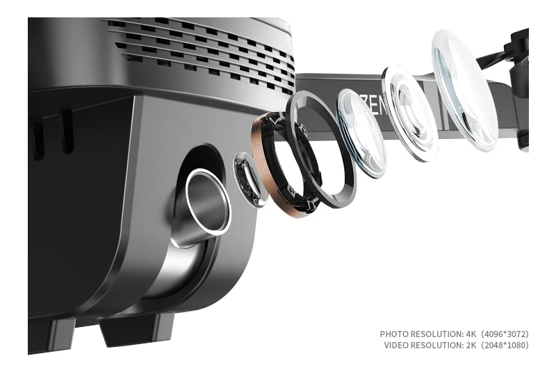 VISUO ZEN K1 gps Дрон с 5G wifi 4K широкоугольная HD FPV двойная камера бесщеточный мотор RC Дрон Квадрокоптер полёт 28 минут VS B4W