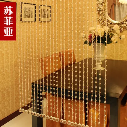 Новинка 2016 20 м/лот занавеска из хрустальных бусин для двери разделение крыльца