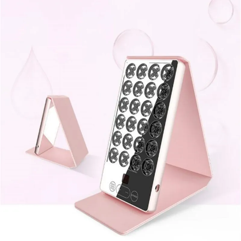 Мини Портативный светодиодный Мезотерапия Мезо Уход за кожей омоложение Фотон