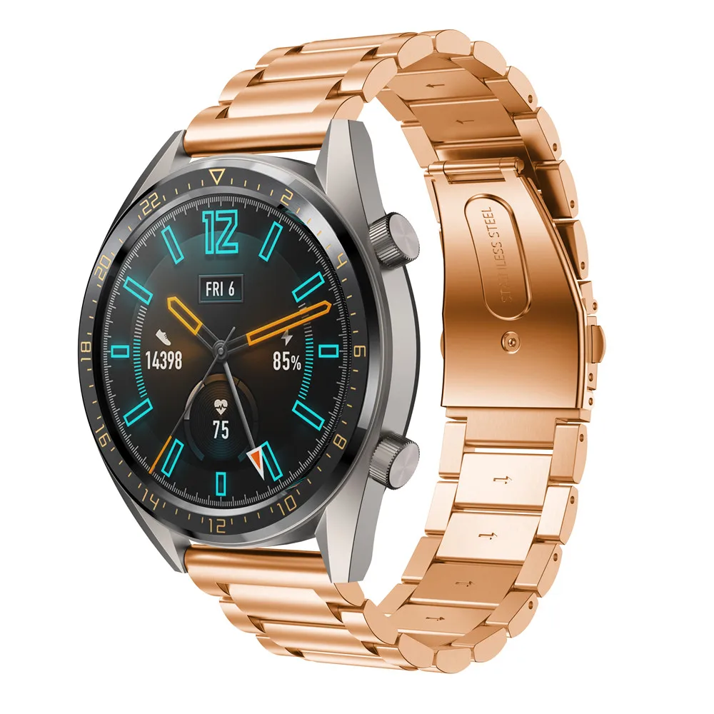 22 мм ремешок для часов из нержавеющей стали Huawei Watch GT / 2 46 honor magic быстросъемный Samsung