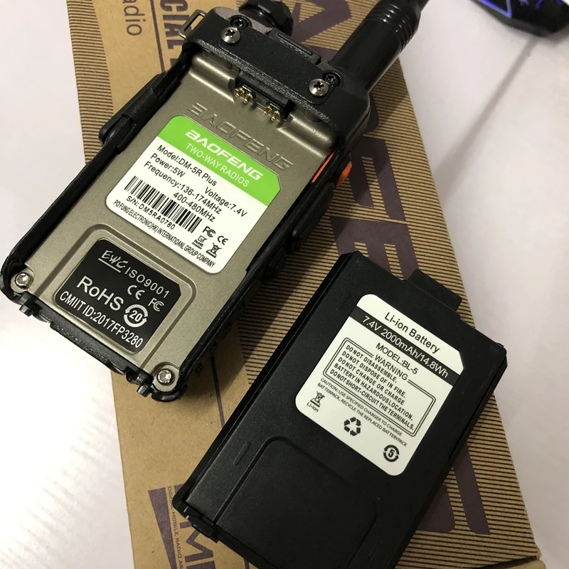 Baofeng dm 5rplus цифровая портативная рация мощный s радио comunicador радиолюбителей VHF
