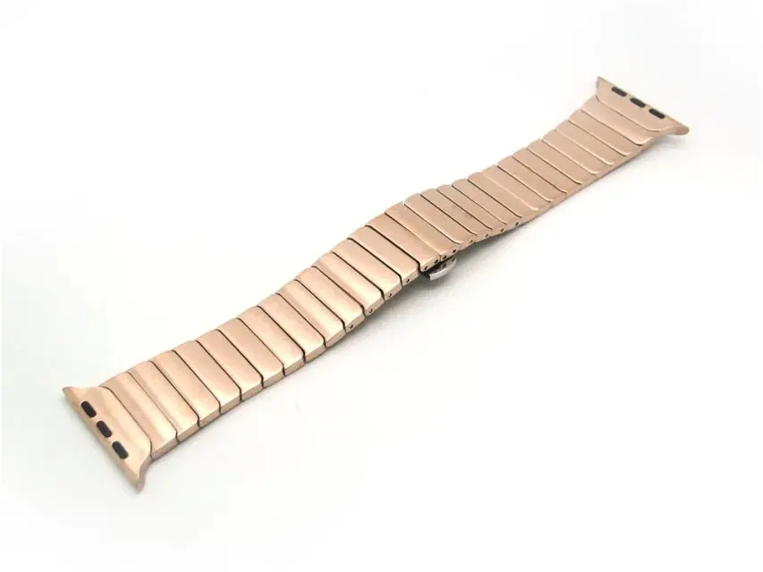 Браслет Link для Apple Watch браслет из нержавеющей стали с 1:1 оригинальная бабочка