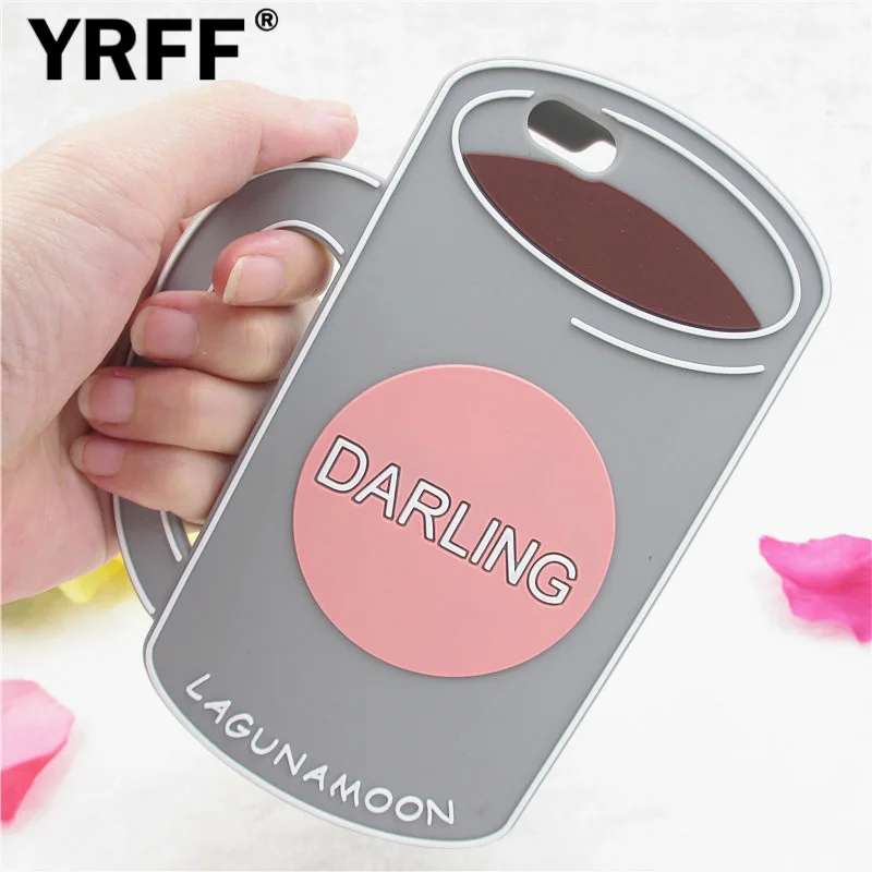 YRFF 3D модель кофейной чашки чехол для телефона iPhone 6 6S 4 7 дюйма мягкий силиконовый