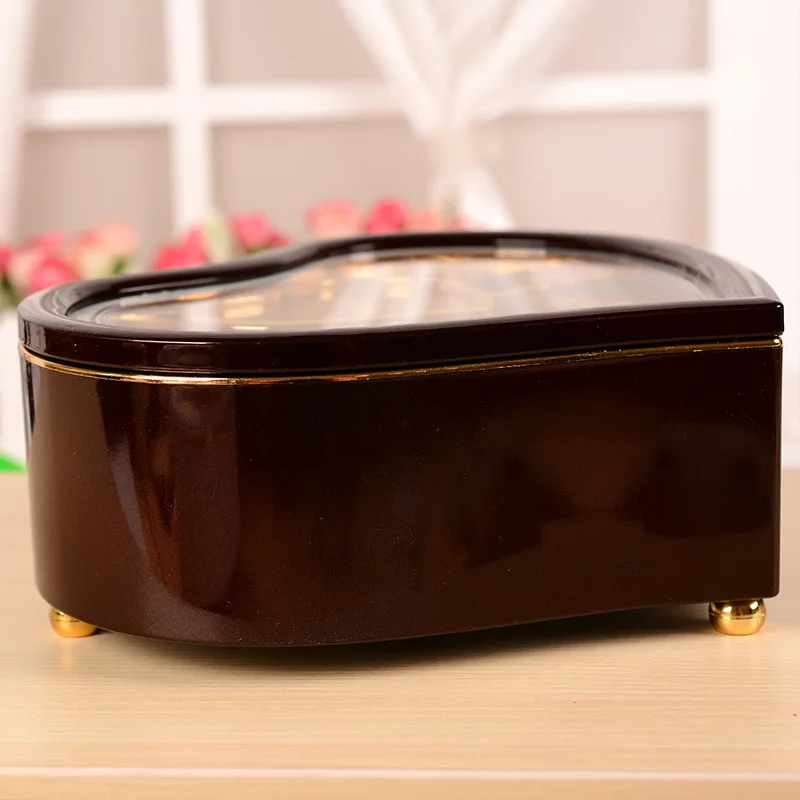 Винтажная вращающаяся музыкальная шкатулка механизм вращения танцевальная