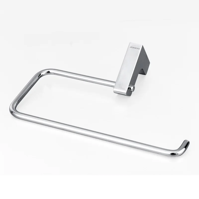 JOMOO Wall Mount Towel Ring Modern Style Chrome Holder Round Shape Solid Brass bathroom accessories Bath Hanger 934806 | Обустройство