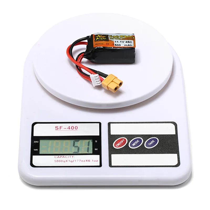 Литий-полимерный аккумулятор ZOP мощность 11 1 Вт 500 мАч 45C 3 s lipo XT60 Plug для модели RC |
